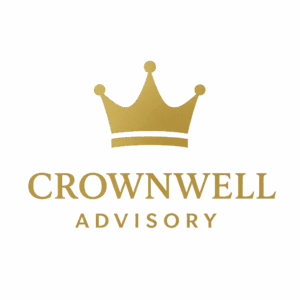 Crownwell Advisory logo – AI automation agency helping businesses streamline workflows and scale with intelligent automation